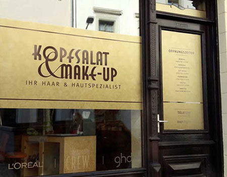 Kopfsalat Schaufenster